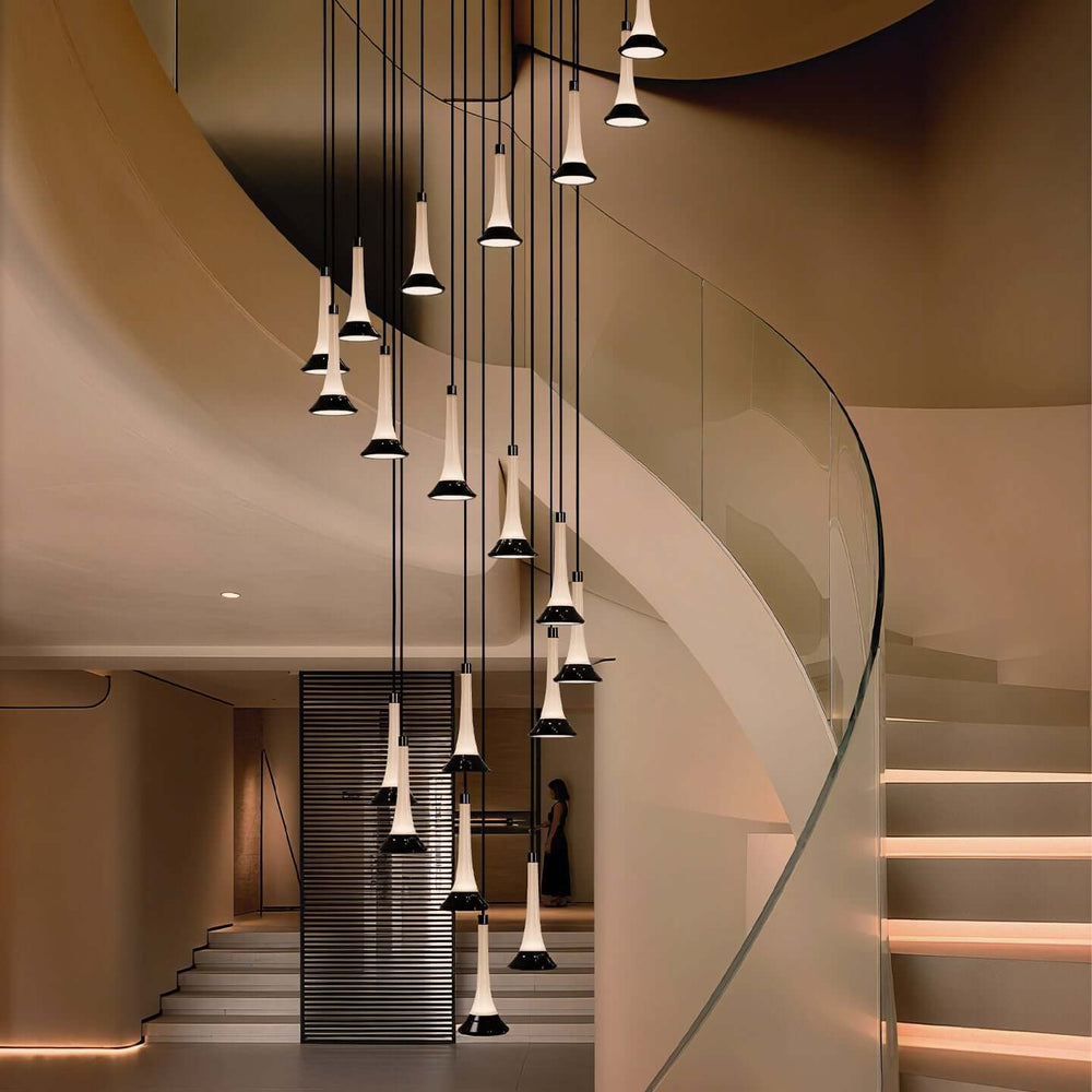 Eiffel Staircase Pendants