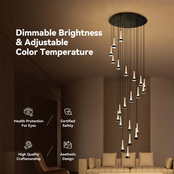 Eiffel Staircase Pendants