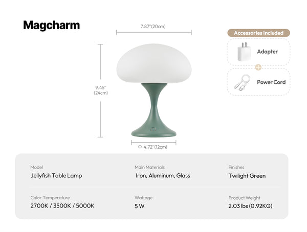 Jellyfish Table Lamp
