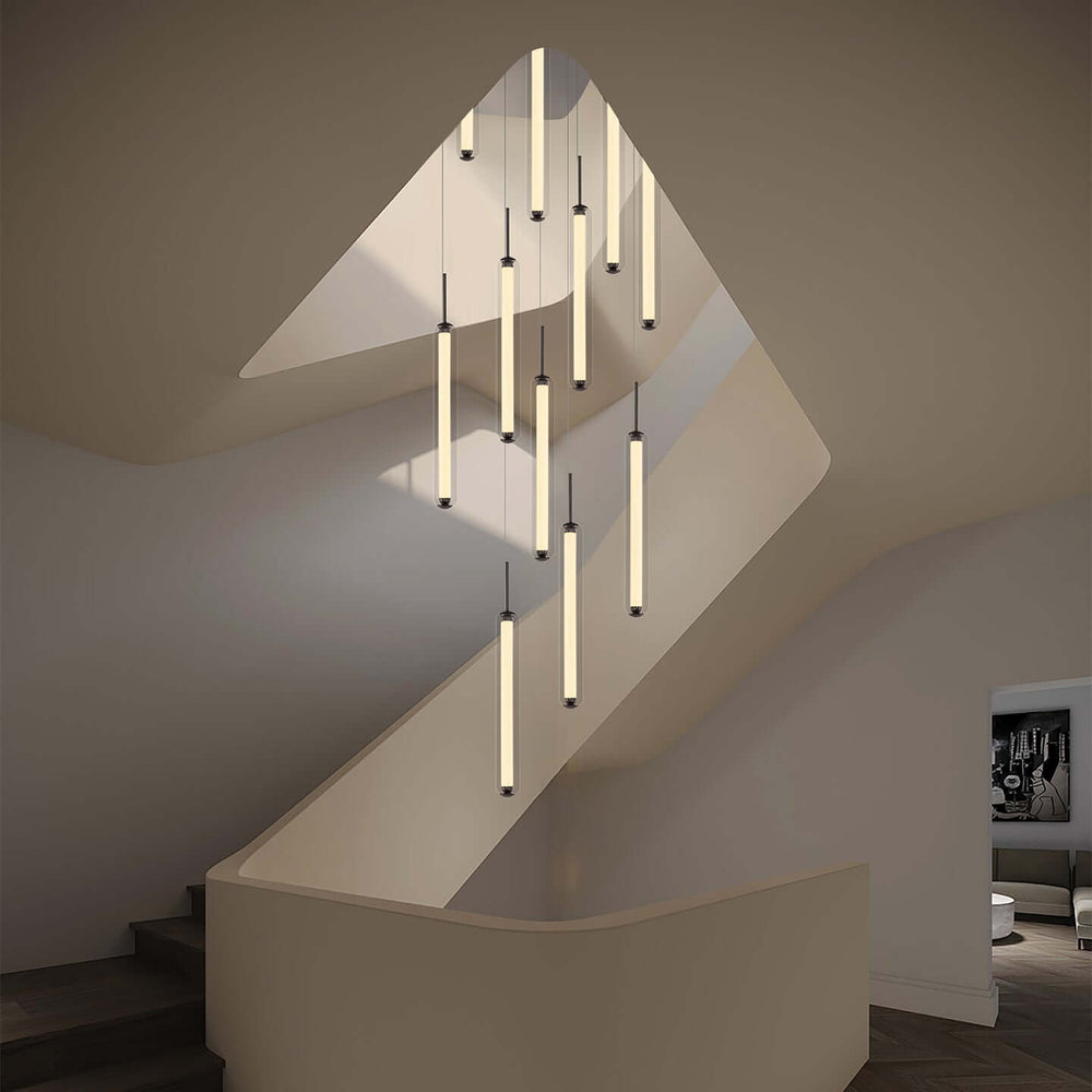 Rainfall Staircase Pendants