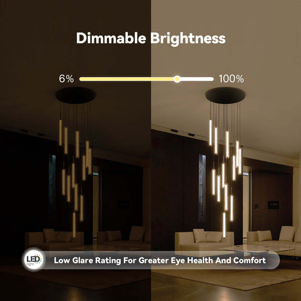 Rainfall Staircase Pendants
