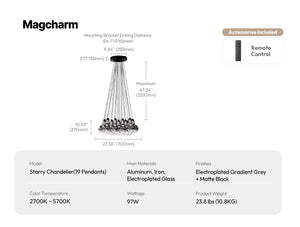 Starry Chandelier