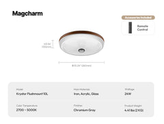 Krystor Flush Mount