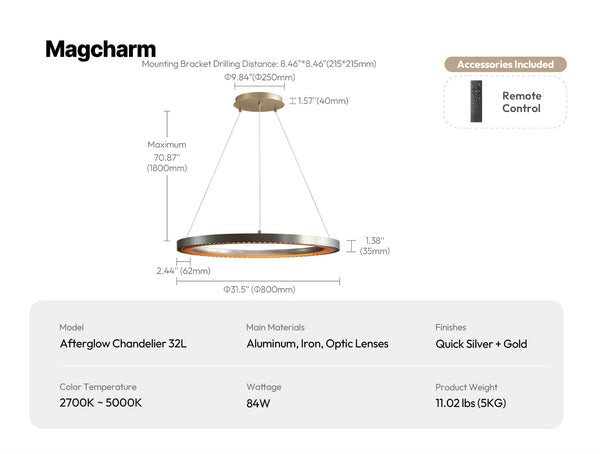 Afterglow Chandelier