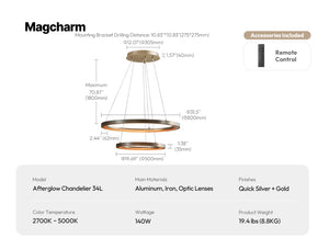 Afterglow Chandelier