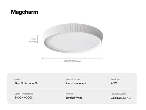 Skye Flush Mount