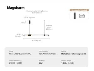 Rhea Linear Suspension
