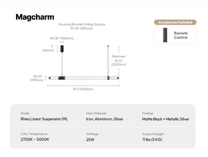 Rhea Linear Suspension