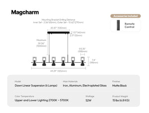 Dawn Linear Suspension