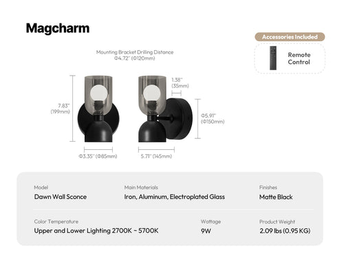 Dawn Wall Sconce