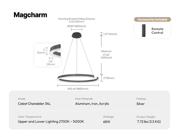 Celest Chandelier