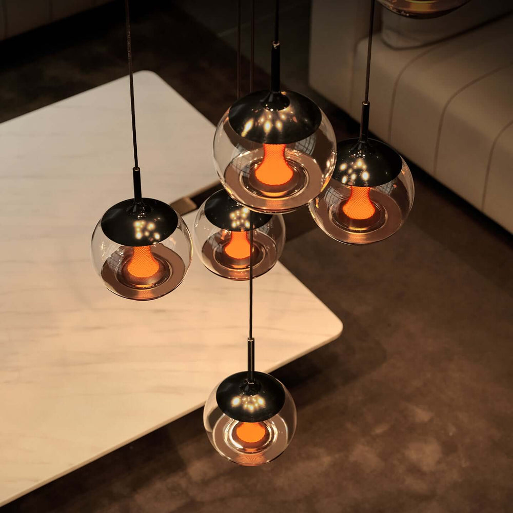 Sunset Staircase Pendants