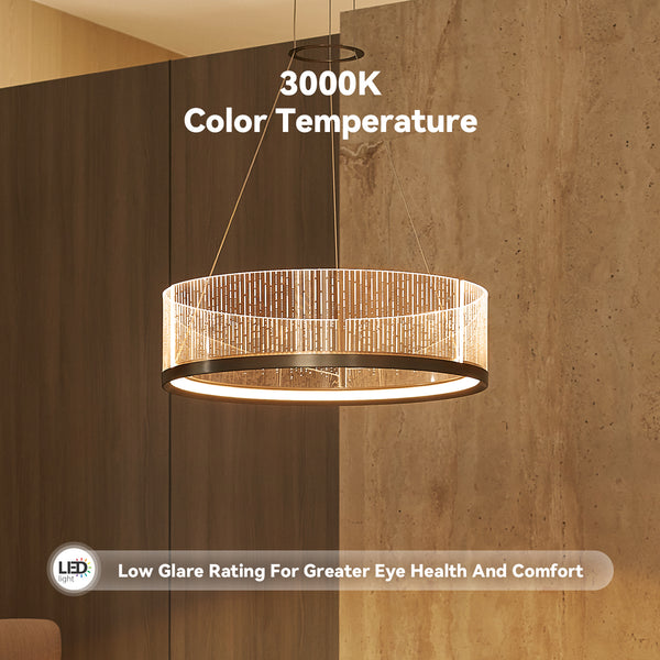 Yarn Chandelier